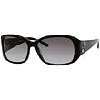 Juicy Couture Bruton/S Women's Fashion Sunglasses w/ Free B&F Heart Sticker Bundle - Black/Gray Gradient