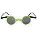 STD0 Green Costume Mad Scientist Glasses