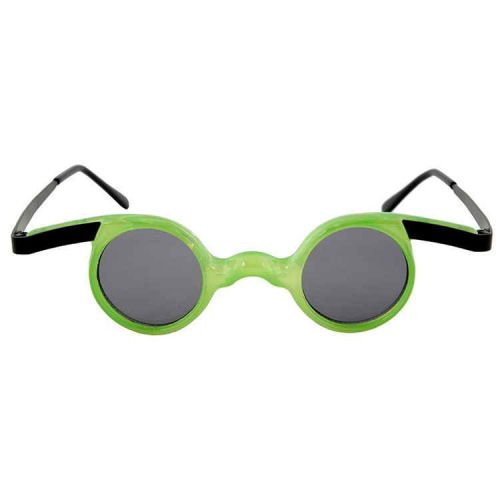Elope Funky Green Costume Mad Scientist Glasses