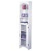 Ameriwood Bath Storage Tower - White