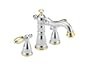 Delta 4555-CBLHP Lavatory Faucet - Mini Widespread
