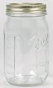 Jarden 67000 Ball 12 pack Wide Mouth 1 Quart Mason Jar