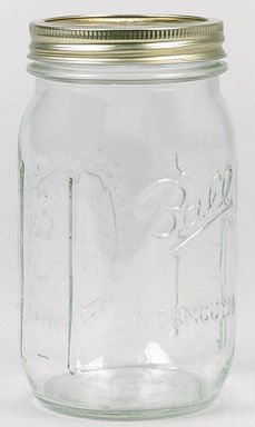 Ball Wide-Mouth Mason Canning Jar 1 Qt., Case of 12