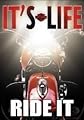 Harley Davidson "It's Life, Ride it" Design Garden Flag Banner