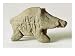 Figurine of a Small Boar, from Tappeh Sarab, Iran, circa 6th Millennium BC Art Giclee Poster Print by Prehistoric, 12x9