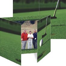 Gate Fold Event Folder: Golf