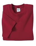NEW Gildan Ultra Cotton - 100% Cotton T-Shirt Cardinal Red-S