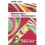 Secondary Maths Dictionary