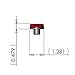 Leading Edge Trailer Light Bar Set, Two Stop Turn Tail Lights with Matching ID Bar - Waterproof