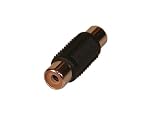 Euronetwork RCA phono coupler, F to F, Gold