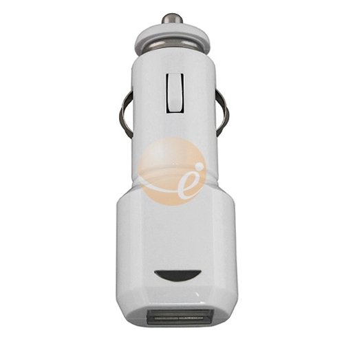 eForCity USB Car Charger Adapter w/ LED Light for Apple iPad 16GB / 32GB / 64GB