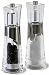 Cole and Mason Bobbi Salt Mill, Brushed Chrome and Clear Acrylic