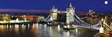 Tower of London (Panoramic View) Art Poster Print - 12" X 36"