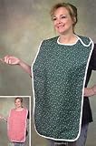 Mealtime Protector Adult Bib Blue Print