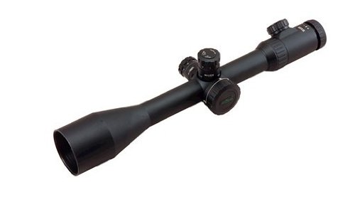 Millett 10X50 Illuminated Tactical Riflescope (30mm Tube, .1 mil Click), Matte