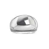 Sterling Silver Large Dome Ring