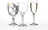 Libbey Glass #89574 4PK 6.5OZ ChamFlute Set