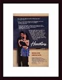 Heathers, Art Poster with Wood Frame, poster size: 11