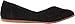 Toms Women's Jutti Flat Black Suede Chevron Embossed Casual Shoe 8 Women US