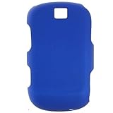Crystal Hard BLUE RUBBERIZED Faceplate Cover Sleeve Case for SAMSUNG T359 S ....