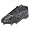 Brine Hypersonic Low Lacrosse Cleats (Black)