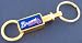 Atlanta Braves Gold Tone Valet Pull Apart Keychain