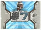 2007 SPx Winning Materials Jersey Number #WMBL2 Byron Leftwich - Jacksonville Jaguars (Piece of Authentic Game-Worn Jersey) (Football Cards)