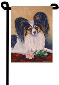 Papillon - A Rose For Rose - Garden Flags