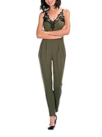 Special pants Mono Fleur01 (Caqui)