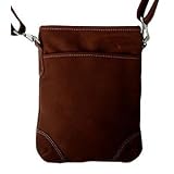 Piel Medium Vertical Handbag (Chocolate)