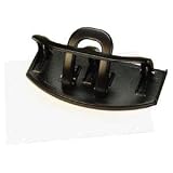 Master DP20 20-Sheet duo non-adjustable heavy-duty 3-hole punch, 9/32 dia., black