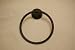 Oil Rubbed Bronze Waterfront Collection Towel Ring