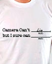 Camera Can't Lie - Mad Lib Women's T-Shirt