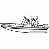 Carver 3 Bow Complete Bimini Top with Matching Zippered Storage Boot 54 Inch Height 14 oz White Vinyl
