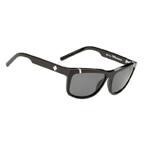 SPY OPTIC Mens MURENA Sunglasses in Black With Grey Green Lenses