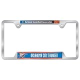 Oklahoma City Thunder Official Logo Metal License Plate Frame