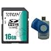 16GB SD SDHC TOPRAM 16G Class 10 Extreme Speed Secure Digital Memory Card (SD Ver. 3.0) R5 Card Reader - TRSD16GSDHC10R5a