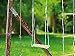 Playtastic Klassische Kinderschaukel aus Holz