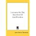 Lectures On The Doctrine Of Justification