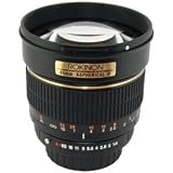 Rokinon 85M-C 85mm F1.4 Aspherical Lens for Canon (Black)