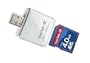 Sandisk 4GB Secure Digital SD SDHC Card & MicroMate Reader (SDSDBR-4096, Bulk Package)