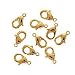Beautiful Gold Plated Curved Lobster Clasps 10mm (10)
