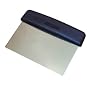 Winware Stainless Steel Dough Scraper with Plastic Handle