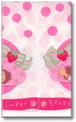 Strawberry Shortcake Plastic Tablecover