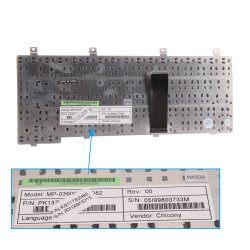 Hp K031802A2US White Laptop Notebook Keyboard N2203WH-016 + Free DIY Install DVD Offer