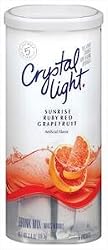 Crystal Light Sunrise Ruby Red Grapefruit, 3.4-Ounce Unit (Pack of 6)