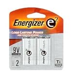 Energizer E2 X22RP-2 9-Volt Batteries (2-Pack)