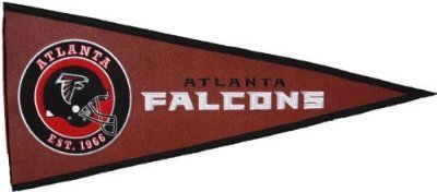 Atlanta Falcons - NFL Pigskin Traditions Pennant NFL (Pennant Wallhanging)