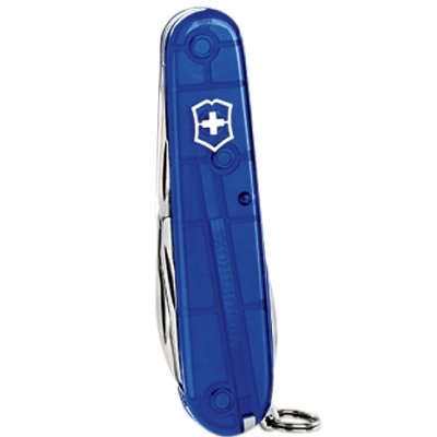 Victorinox Swiss Army Spartan Translucent Pocket Knife (Sapphire)