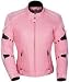TOURMASTER/CORTECH LRX WOMENS MOTORCYCLE JACKET PINK/WHITE